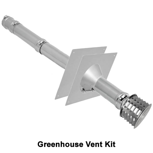 Category III Stainless Steel Heater Vent Pipe Kits - UL1738 Certified  Venting System