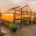 GM13 - Grow More 13 x 13 Greenhouse Kit grow, more, greenhouse, kits, hobby, sale, small, polycarbonate, diy, backyard, winter, garden, aluminum