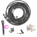 Greenhouse / Outdoor Misting Kit (11 nozzle) mist, misting, greenhouse, flexible, nozzles, cooling patio, evaporative