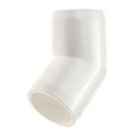 PVC Fitting - 45 Elbow Connector pvc, fittings, pipe, connectors, furniture, schedule, 40, projects, specialty, 45, elbow
